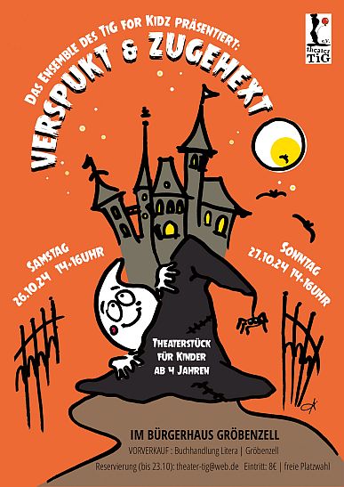 Plakat für "Verspukt&Zugehext"